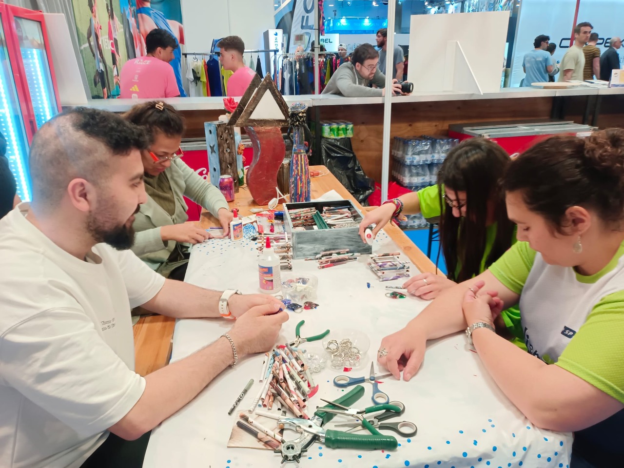 Taller creativo RECIC-LaRTE en IFEMA